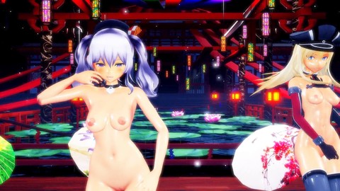 Cartone animato hentai con ragazze reali e azione kinky face-sitting